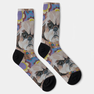 Shi Tzu Crew Socks