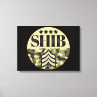 Shib Army General Wall Art