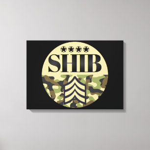 Shib Army General Wall Art