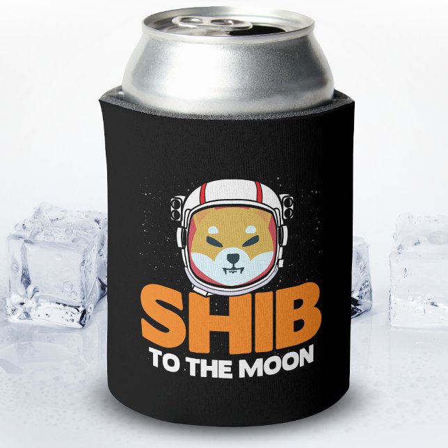 Shib Token Shiba Inu Crypto Meme Coin Moon Dog Can Cooler (Creator Uploaded)