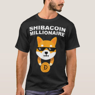 Shiba Coin The Millionaire Loading Token Coin Shib T-Shirt