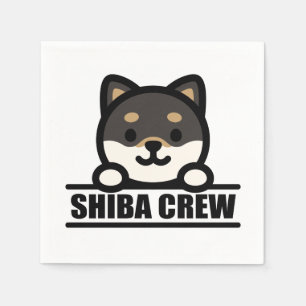 SHIBA CREW - Team Shiba Inu Design Napkin