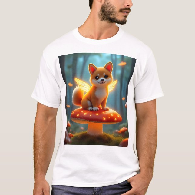 Shiba fairy adventure T-Shirt (Front)