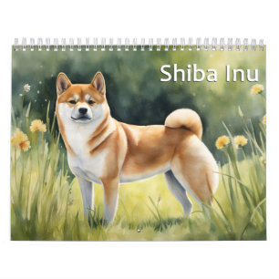 Shiba Inu any year Calendar