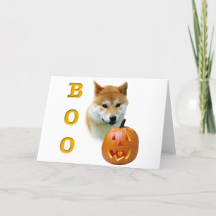 Shiba Inu Boo Card