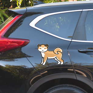 shiba inu cartoon