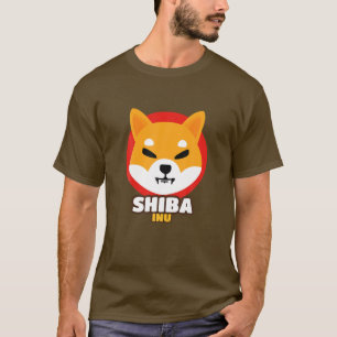 Shiba Inu Coin Crypto Token Cryptocurrency Wallet T-Shirt