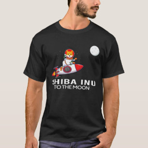 Shiba Inu Coin Crypto Token Cryptocurrency Wallet T-Shirt