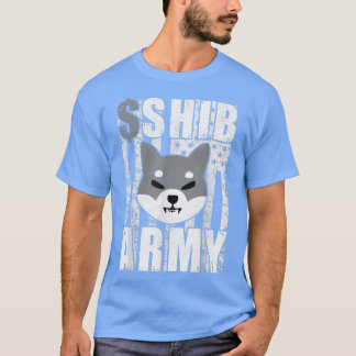 Shiba Inu Coin Crypto Token Cryptocurrency Wallet  T-Shirt