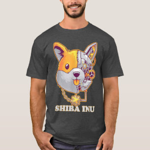 Shiba Inu Coin Crypto Token Cryptocurrency Wallet  T-Shirt