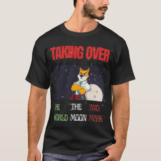Shiba Inu Coin On The Moon Taking Over T-Shirt
