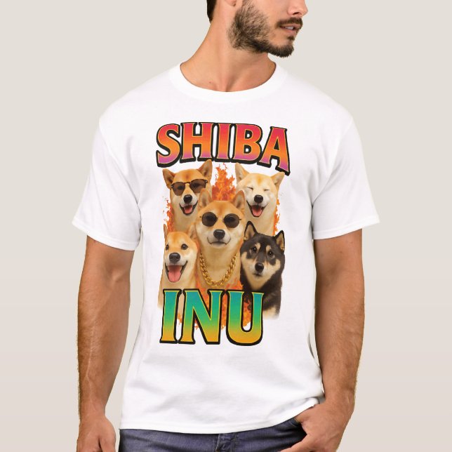 Shiba Inu Copy T-Shirt (Front)