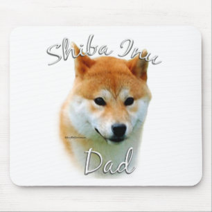 Shiba Inu Dad 2 Mouse Pad