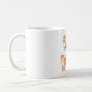 Shiba inu Delight � Cute Animal Art Coffee Mug