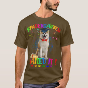 Shiba Inu Dog Graduation Class Of 22 Kindergarten T-Shirt