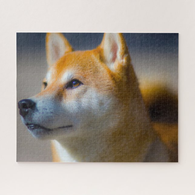 Shiba Inu Dog Jigsaws. Jigsaw Puzzle (Horizontal)