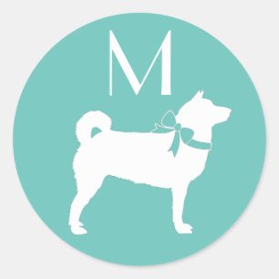 Shiba Inu Dog Puppy Classic Round Sticker