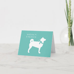 Shiba Inu Dog Puppy Note Card