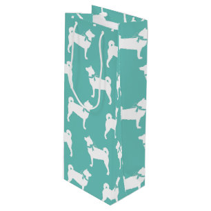 Shiba Inu Dog Puppy Wine Gift Bag