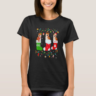 Shiba Inu Dog Three Christmas Socks Sweater Xmas D