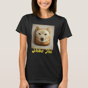 Shiba Inu Doge Meme Loaf Of Bread Akita Inu Hokkai T-Shirt