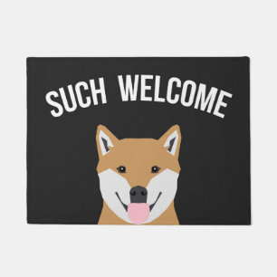 Shiba Inu - doge welcome mat