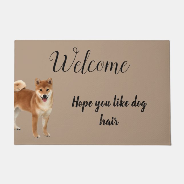 Shiba Inu Doormat (Front)