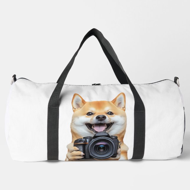 Shiba Inu     Duffle Bag (Front)