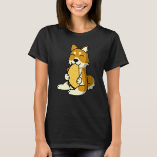Shiba Inu Eating A Taco Dog T-Shirt