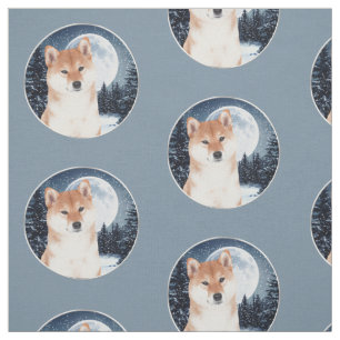 Shiba Inu Fabric
