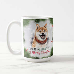 Shiba Inu Funny Dog Pun Christmas Coffee Mug