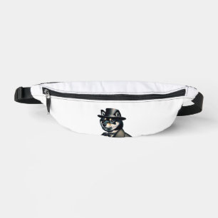 Shiba Inu Gentleman Bum Bags