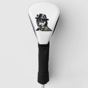 Shiba Inu Gentleman Golf Head Cover