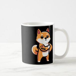 Shiba Inu I Love Mum Funny Dog Tattoo Coffee Mug