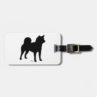 Shiba inu Luggage tag shiba Luggage tag