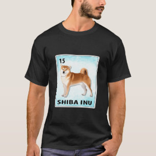 Shiba Inu Mexican Dog Cards T-Shirt