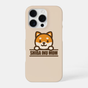 SHIBA INU MOM - Loving Shiba Inu Mum Design iPhone 16 Pro Case