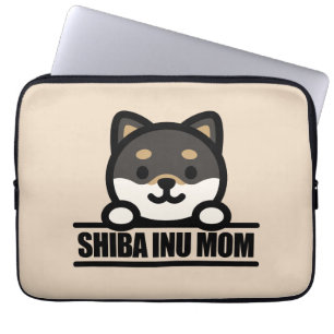 SHIBA INU MOM - Loving Shiba Inu Mum Design Laptop Sleeve