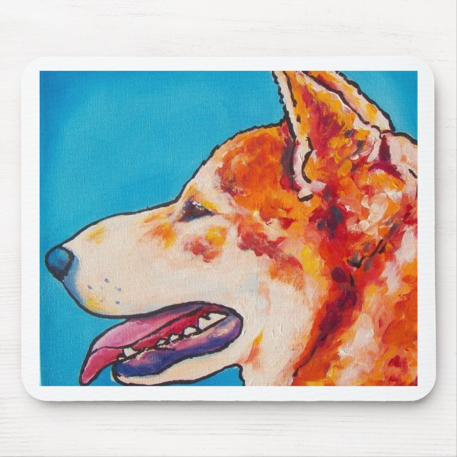 Shiba Inu Mouse Pad (Front)