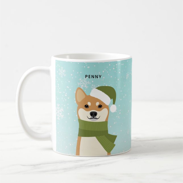 Shiba Inu Mugs (Left)