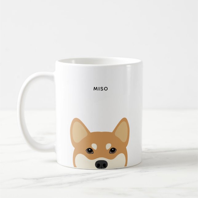 Shiba Inu Mugs (Left)