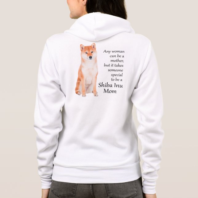 Shiba Inu Mum Hoodie (Back)