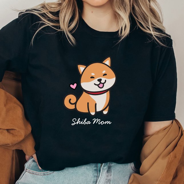 Shiba Inu Mum Shiba Dog Owner T-Shirt (Creator Uploaded)