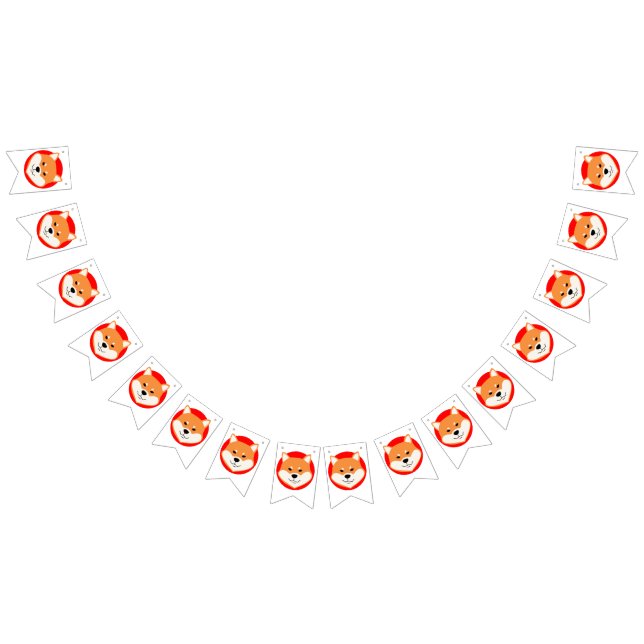 Shiba Inu Original Bunting Banner (All)