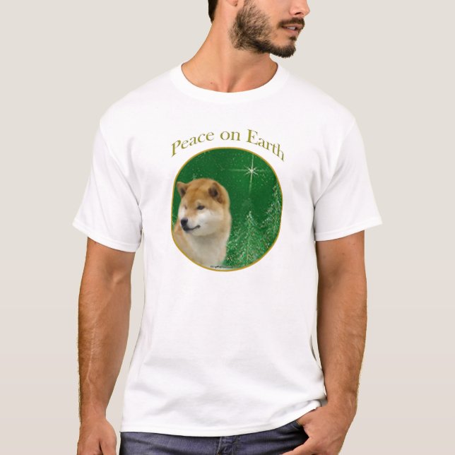 Shiba Inu Peace T-Shirt (Front)