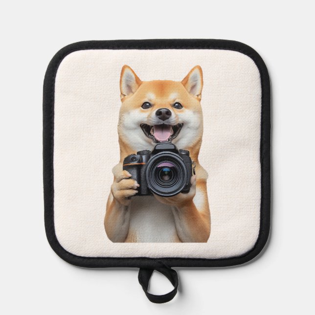 Shiba Inu     Pot Holder (Front)
