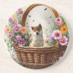Shiba Inu Puppy Coaster