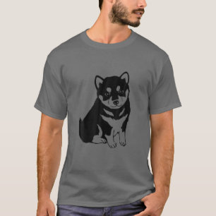 Shiba Inu Puppy Dog Picture Cute Funny T-Shirt