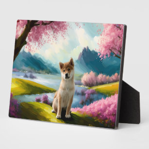 Shiba Inu Puppy Plaque