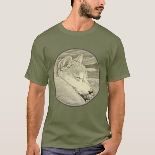 Shiba Inu Shirts Personalised Dog Lover Shirts (Front)